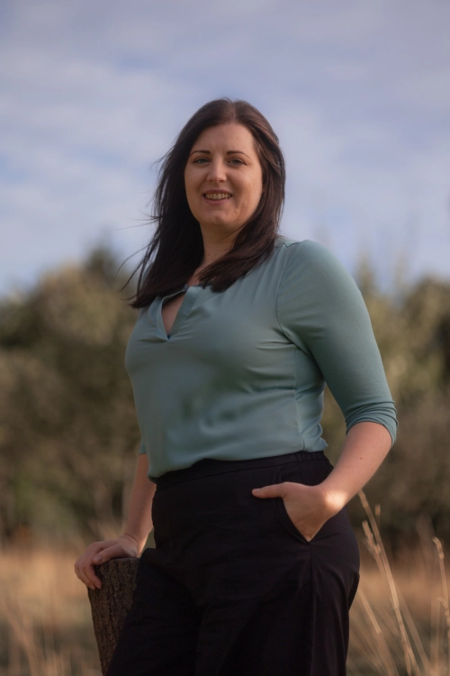 Bild von Marlene Waidacher, Naturlandschaft im Hintergrund